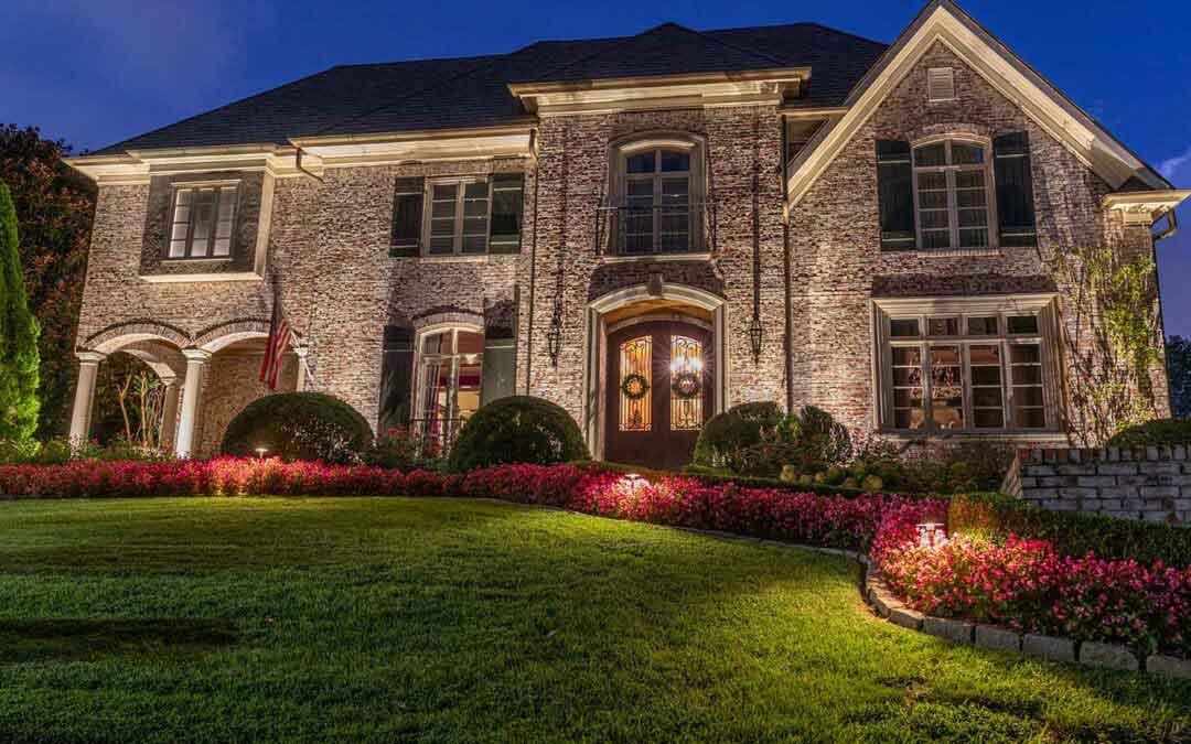 Professional landscape lighting installation and LED upgrades in Oakland County